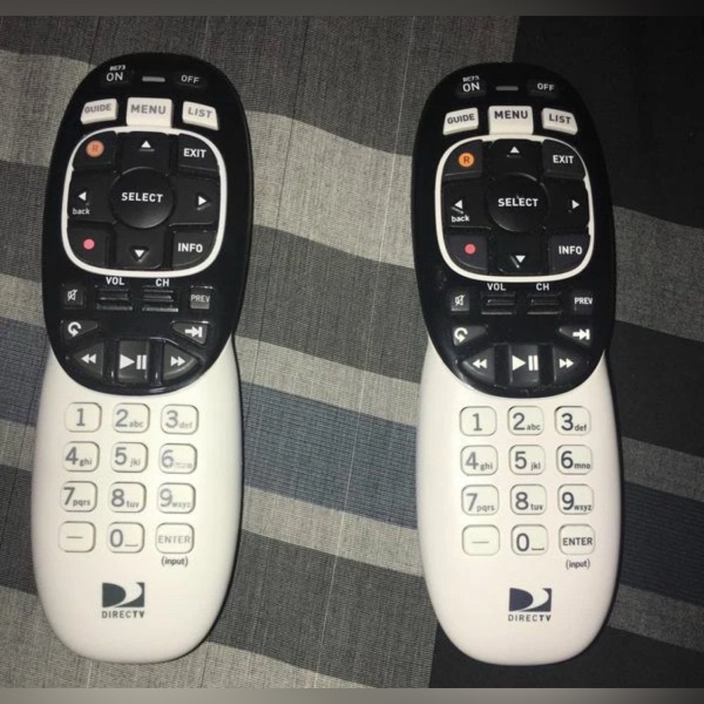 2x DIRECTV RC73 IR/RF Remote Control
